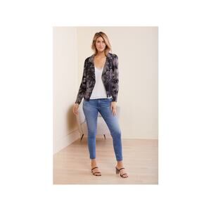 Tie Dye Amber Moto Jacket - EUC - Size Small